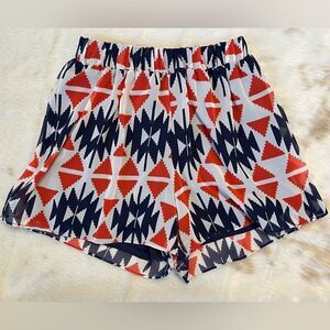 ING Southwestern Print Pull On Shorts‎